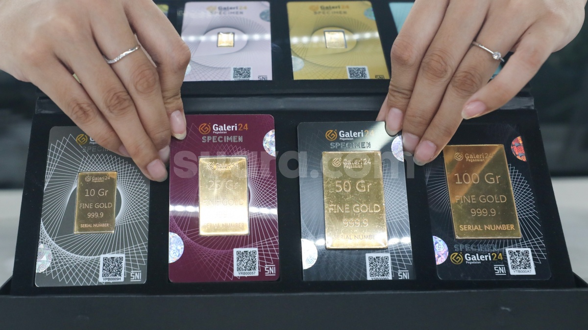 Harga Emas Stabil Hari Ini, Valuasi Alternatif Antam di Bawah 3 Jutaan