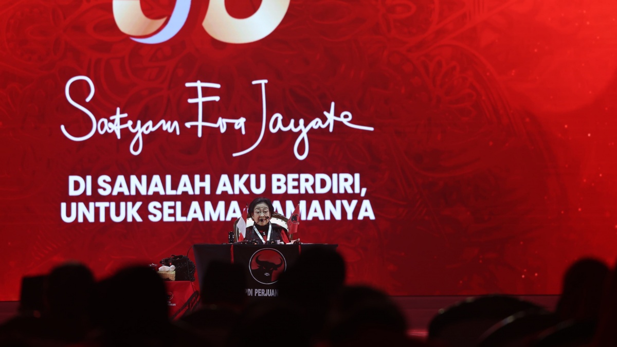 Megawati di HUT ke-53 PDIP: Politik Adalah Alat Pengabdian, Bukan Sekadar Kejar Jabatan