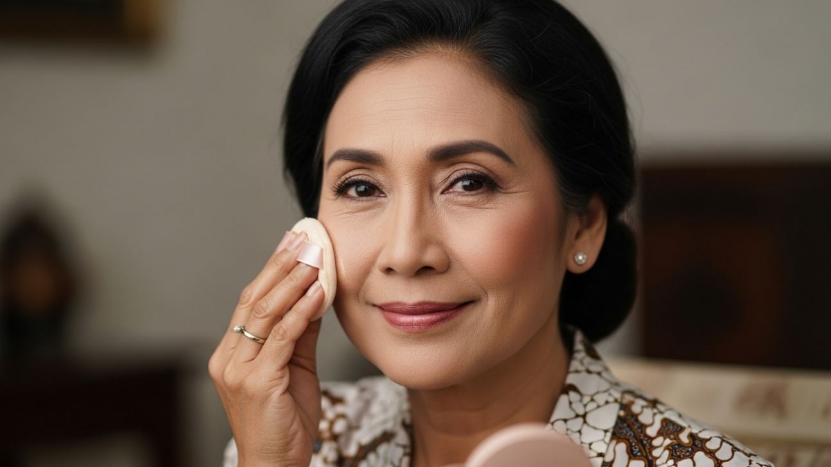 Cara Memilih Bedak untuk Usia 50-an, Ini 5 Produk Aman yang Layak Dicoba
