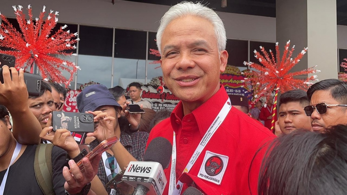 Ganjar Soroti Pelaksanaan Demokrasi dan Isu Pilkada di Rakernas PDIP 2026