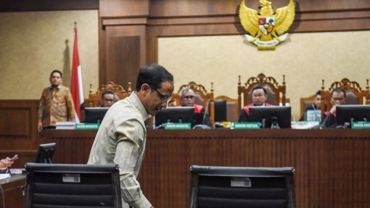 Saksi Sebut Nadiem Makarim Transfer ke 5 Stafsus Pakai Uang Pribadi