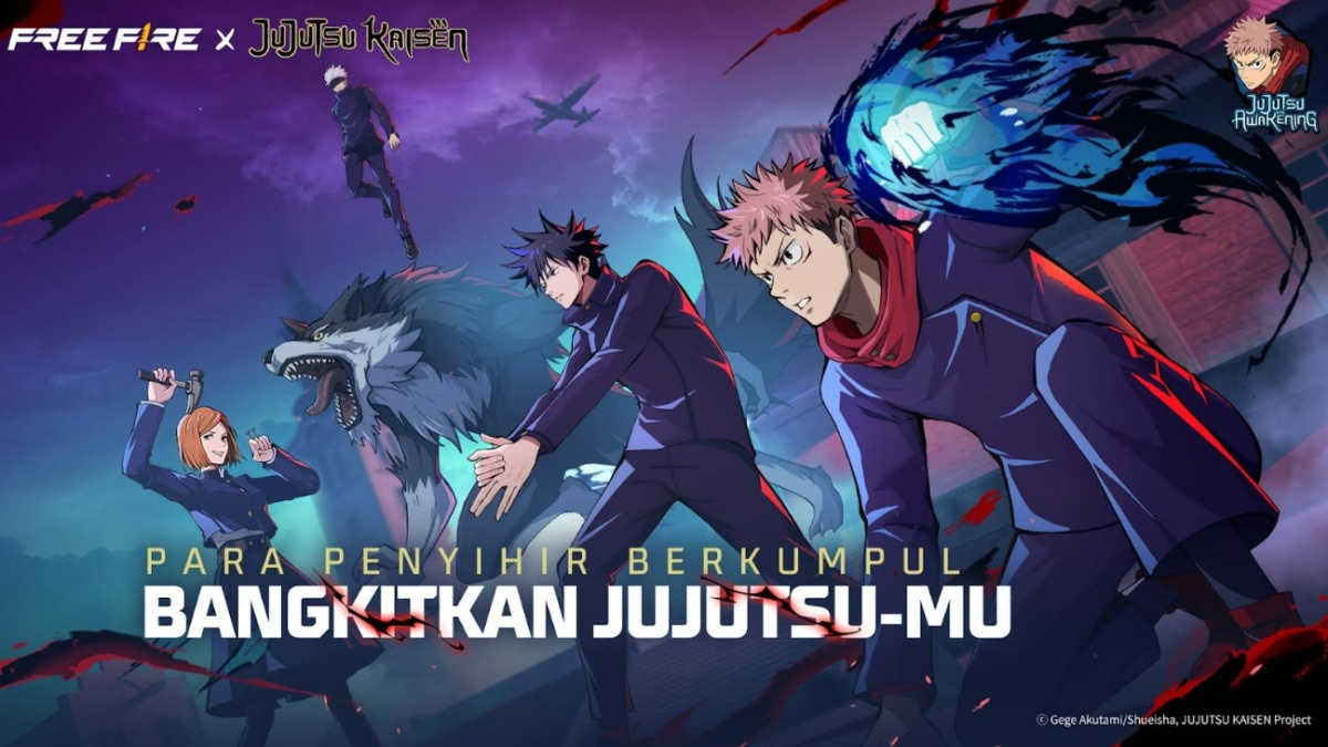 Update Free Fire Januari 2026: Ada Skin Jujutsu Kaisen dan Gameplay Baru