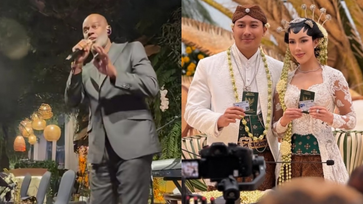 Pernikahan Darma Mangkuluhur Jadi Sorotan, Brian McKnight Muncul sebagai Kejutan untuk Sang Ibu