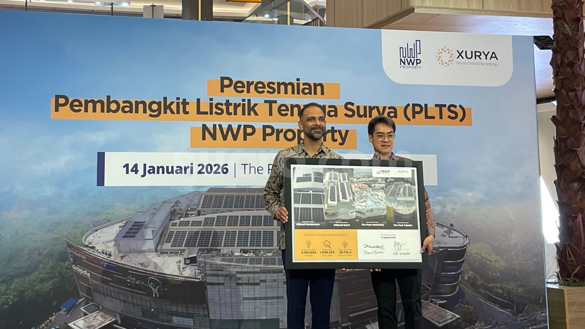NWP Property Operasikan PLTS Atap di Empat Pusat Perbelanjaan