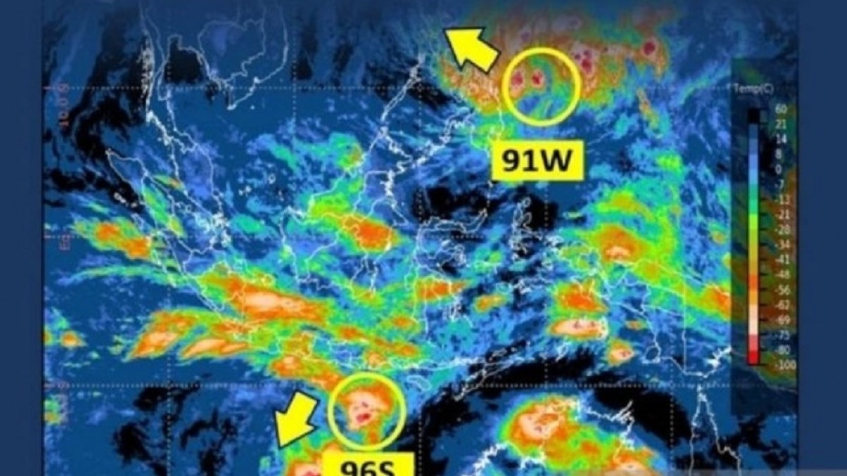 Waspada! Bibit Siklon 90S Berpotensi Jadi Badai Tropis dalam 24 Jam, BMKG Ingatkan Cuaca Ekstrem