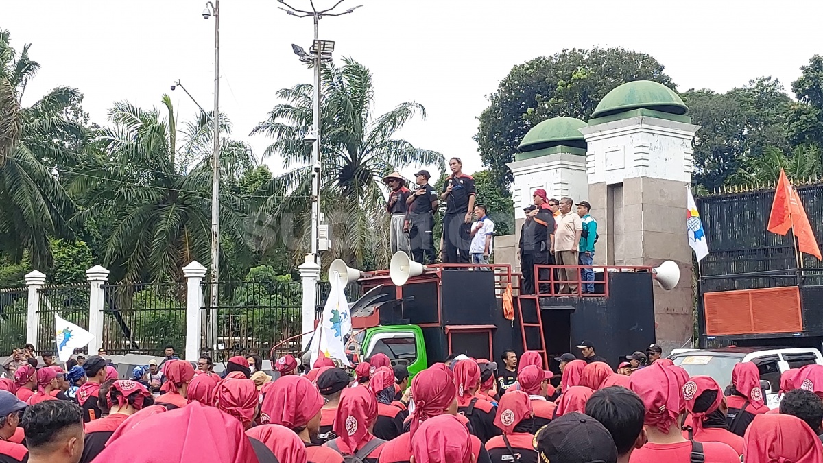 Buruh Kecewa, Agenda Audiensi di DPR Batal karena Anggota Dewan Sudah Pulang