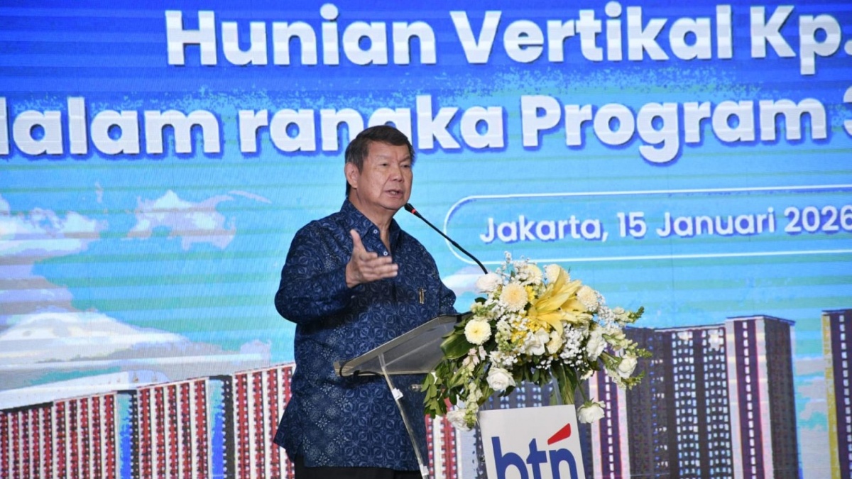 Hashim: Hunian Vertikal di Kampung Bandan Wujud Program 3 Juta Rumah