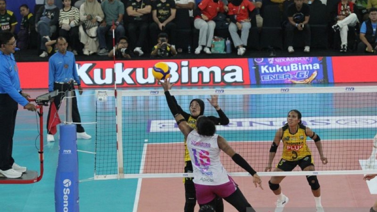 Gresik Phonska Sikat Jakarta Electric PLN 3-0 di Proliga 2026, Tiket Final Four Sudah di Tangan!