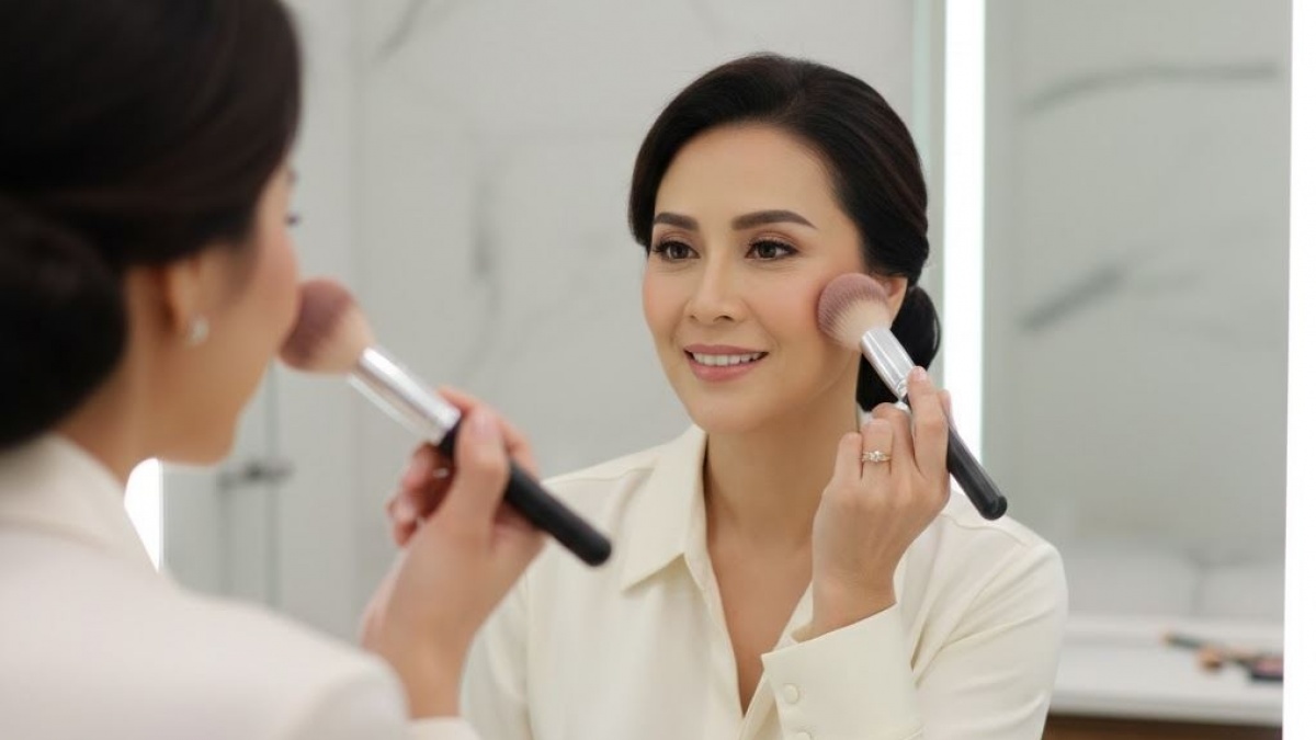 Warna Blush On Apa yang Cocok di Usia 40-an? Ini 5 Pilihan agar Tampil Segar dan Awet Muda
