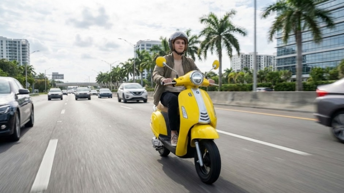 5 Motor Listrik Mirip Vespa, Desain Klasik Ramah Lingkungan