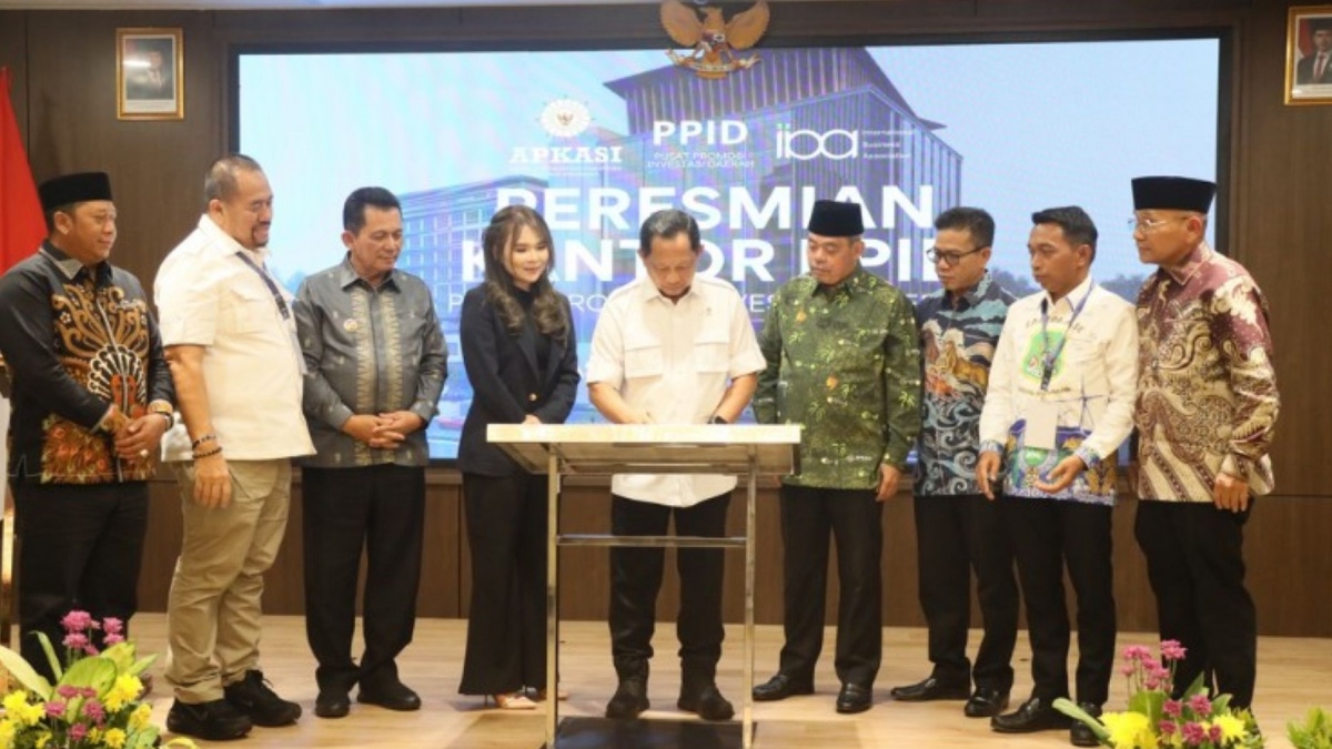 Resmikan Kantor PPID, Mendagri: Peluang Pasarkan Produk Kerajinan Daerah