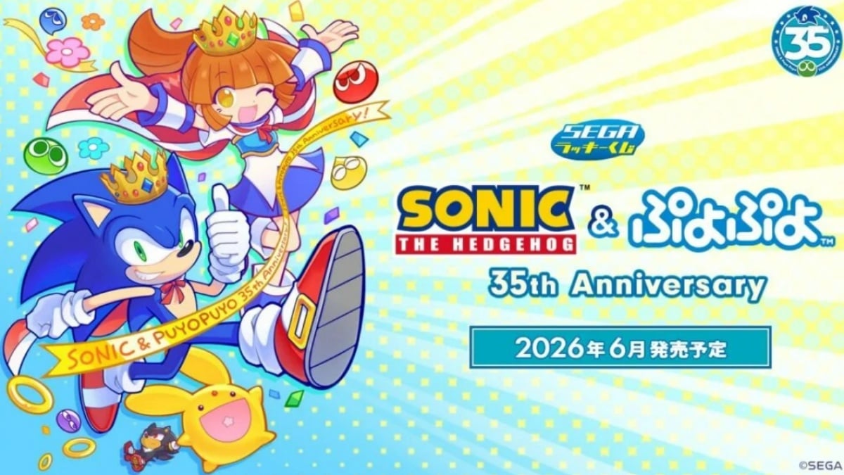 Rayakan Ulang Tahun ke-35, Sega Siapkan Kejutan Game Sonic dan Puyo-Puyo
