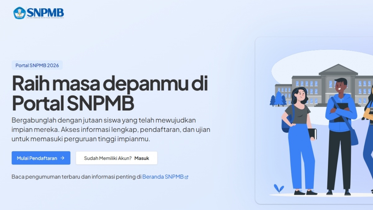 Registrasi Akun SNPMB 2026 Kapan Ditutup? Ini Batas Waktu Krusial dan Risikonya