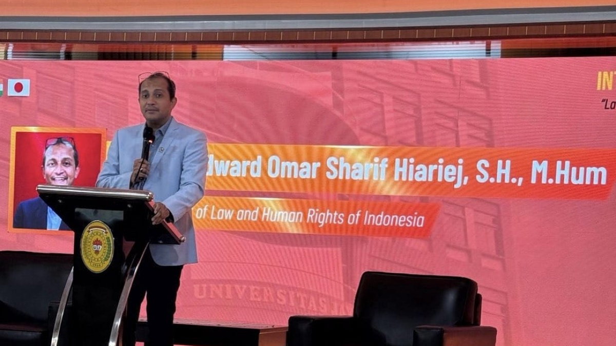 Wamenkum: Digitalisasi Pengadaan Barang dan Jasa Kini Tak Terelakkan Lagi
