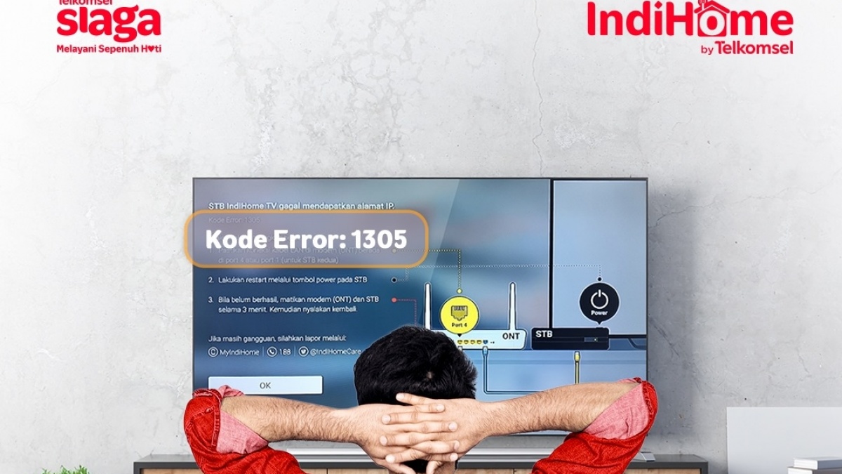 Indihome Gangguan Massal, Begini Langkah Pengguna Jika Muncul Notifikasi Eror