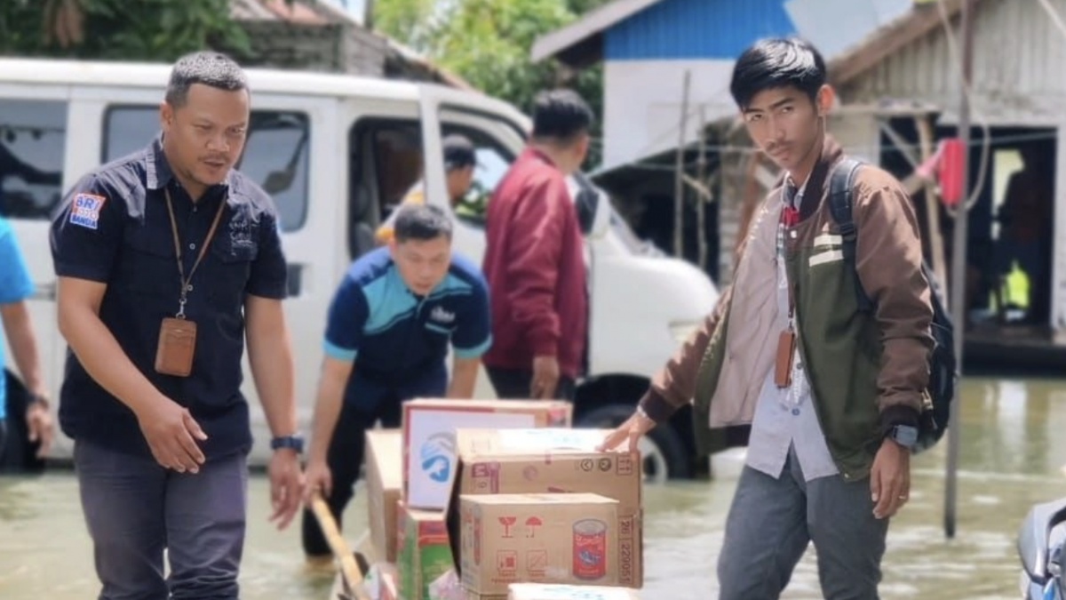 Begini Cara BRI Peduli Salurkan Logistik untuk Korban Banjir