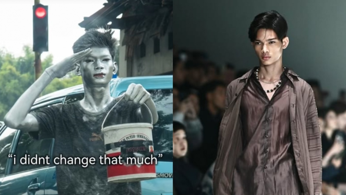 Viral! Cerita Mike Octavian dari Manusia Silver hingga Jadi Model Profesional
