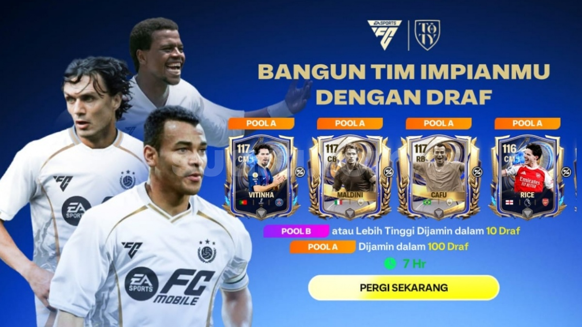 35 Kode Redeem FC Mobile Siang Ini 26 Januari 2026, Ada Van der Sar OVR 117 dan Gems Gratis