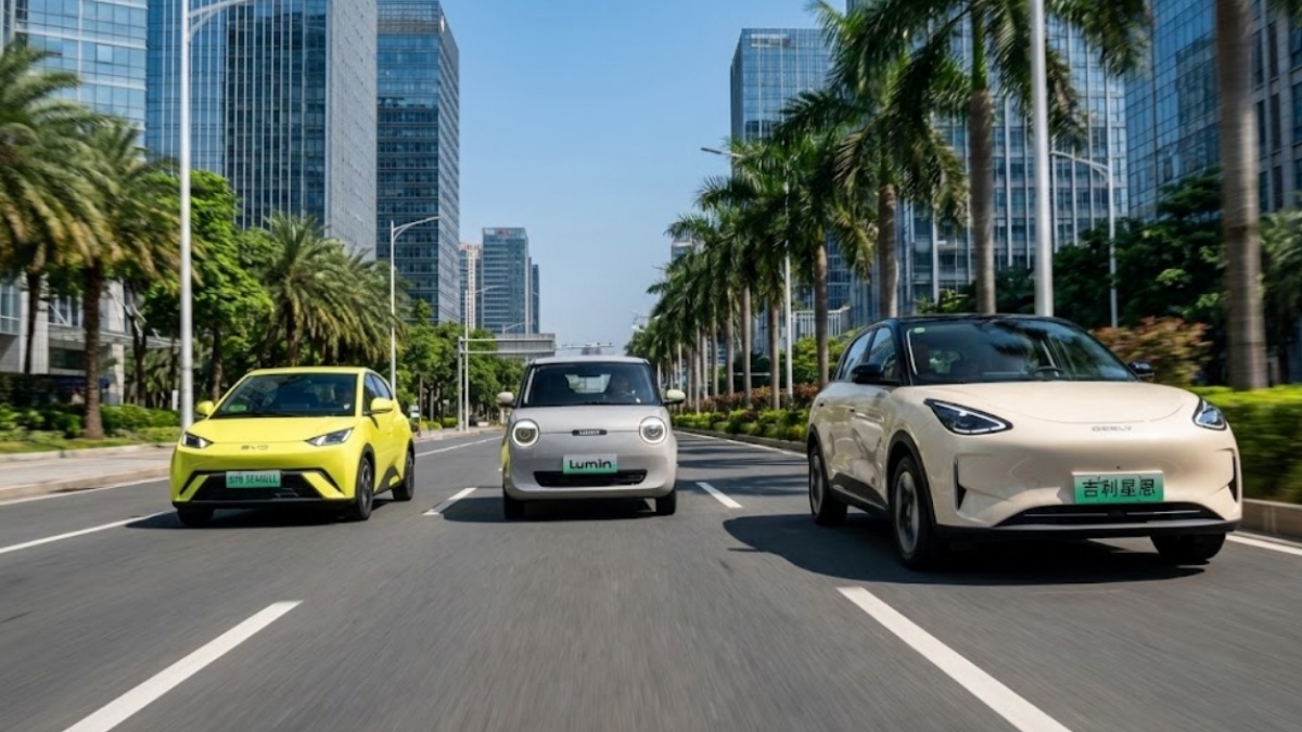 5 Mobil Listrik Compact Terlaris 2025: Geely dan Wuling Bersaing Ketat, BYD Nomor 3