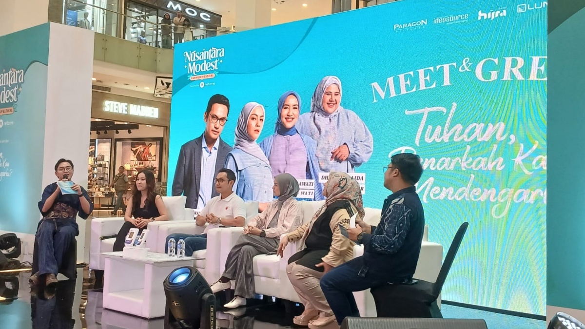 Antusias Penonton Warnai Meet & Greet Film "Tuhan, Benarkah Kau Mendengarku?"