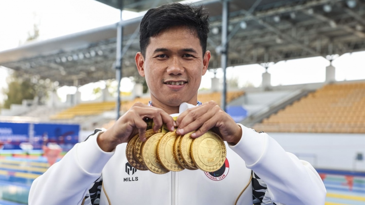 ASEAN Para Games 2025: Rebut Tujuh Emas, Jendi Pangabean Buktikan Konsistensi dan Dukungan Keluarga