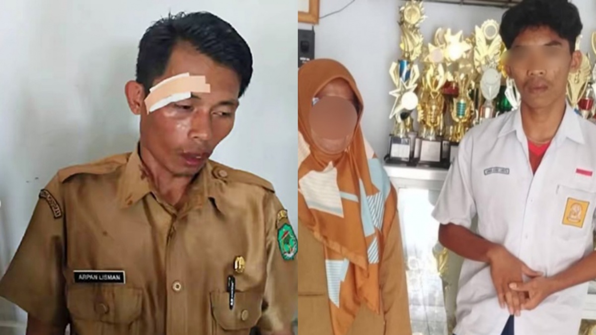 Tragis, Guru SMP di Luwu Utara Babak Belur Dihajar Siswa Usai Tegur Aksi Bolos