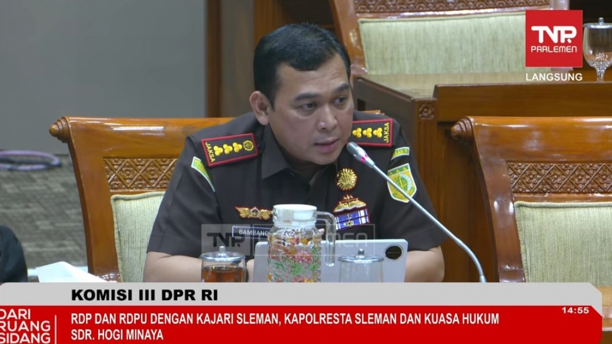 Kajari Sleman Minta Maaf di DPR, Siap Jalankan Instruksi Hentikan Kasus Hogi Minaya