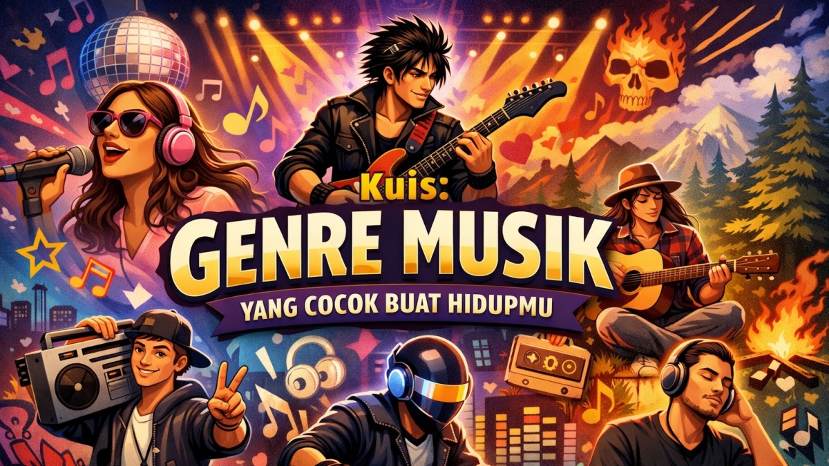 KUIS: Kalau Hidupmu Jadi Lagu, Genre Apa yang Paling Cocok?