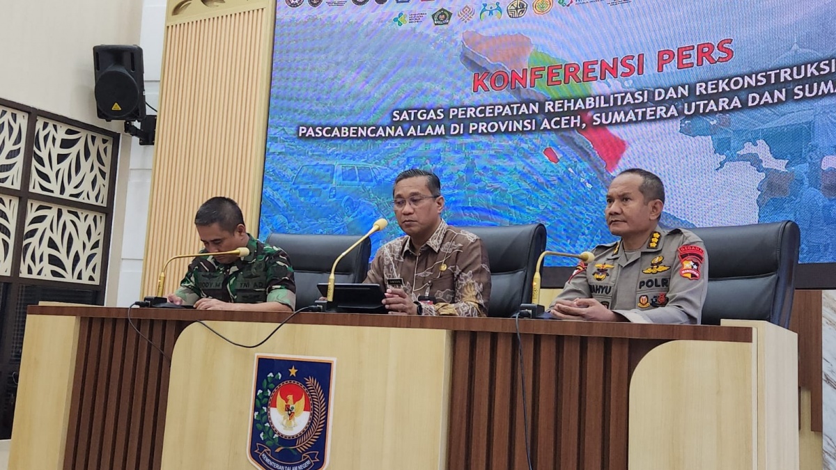 Jumlah Pengungsi Banjir Sumatera Menurun