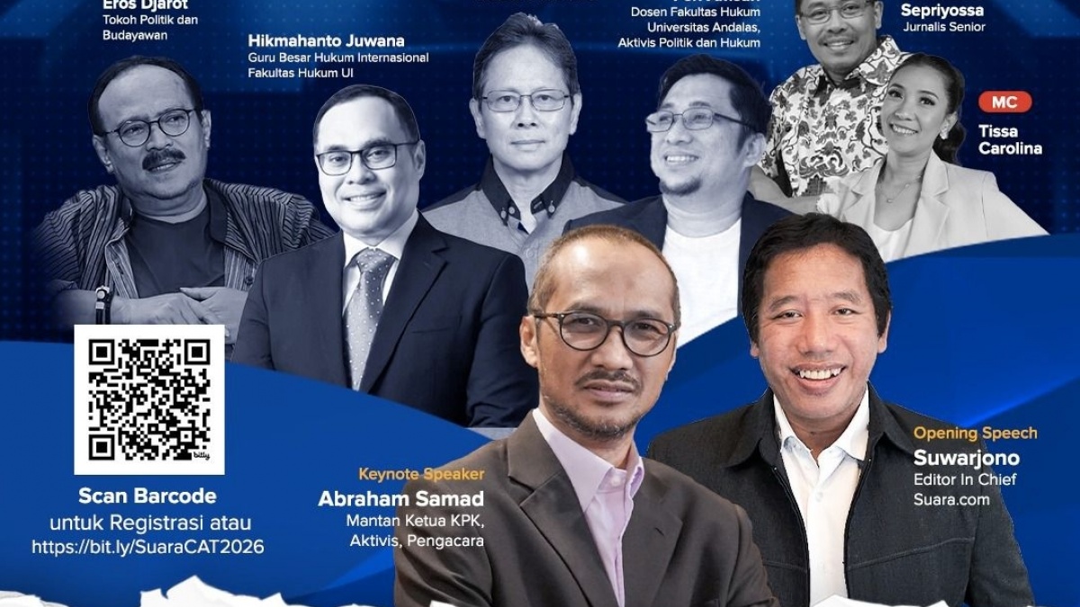 Suara.com akan Gelar Seminar Nasional tentang Profesionalisme Penegakan Hukum dan Iklim Usaha