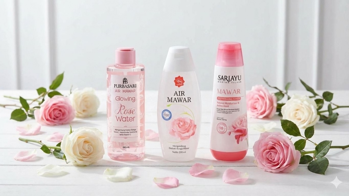 Cara Menggunakan Air Mawar sebagai Toner Wajah, Ini Langkah dan Tips Amannya