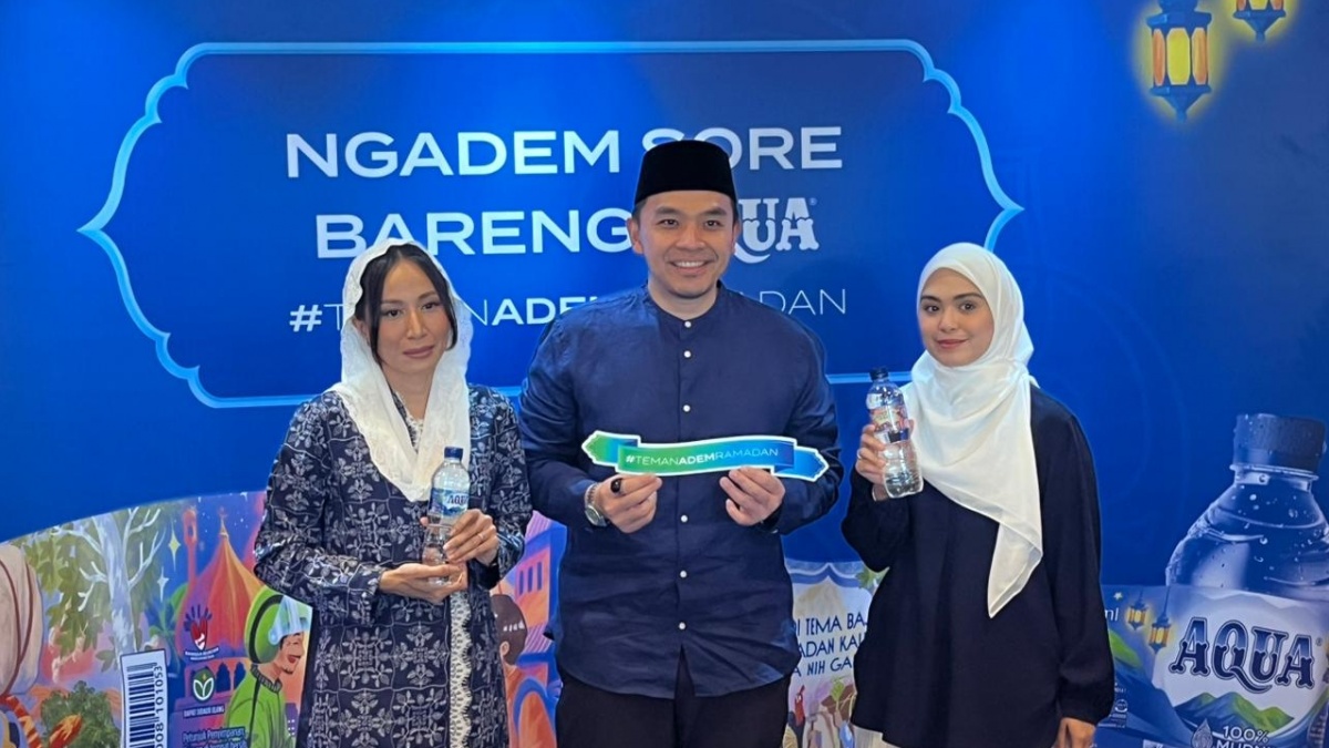 Inisiatif AQUA Jaga Hidrasi dan Ketenangan Hati Selama Puasa dengan Teman Adem Ramadan