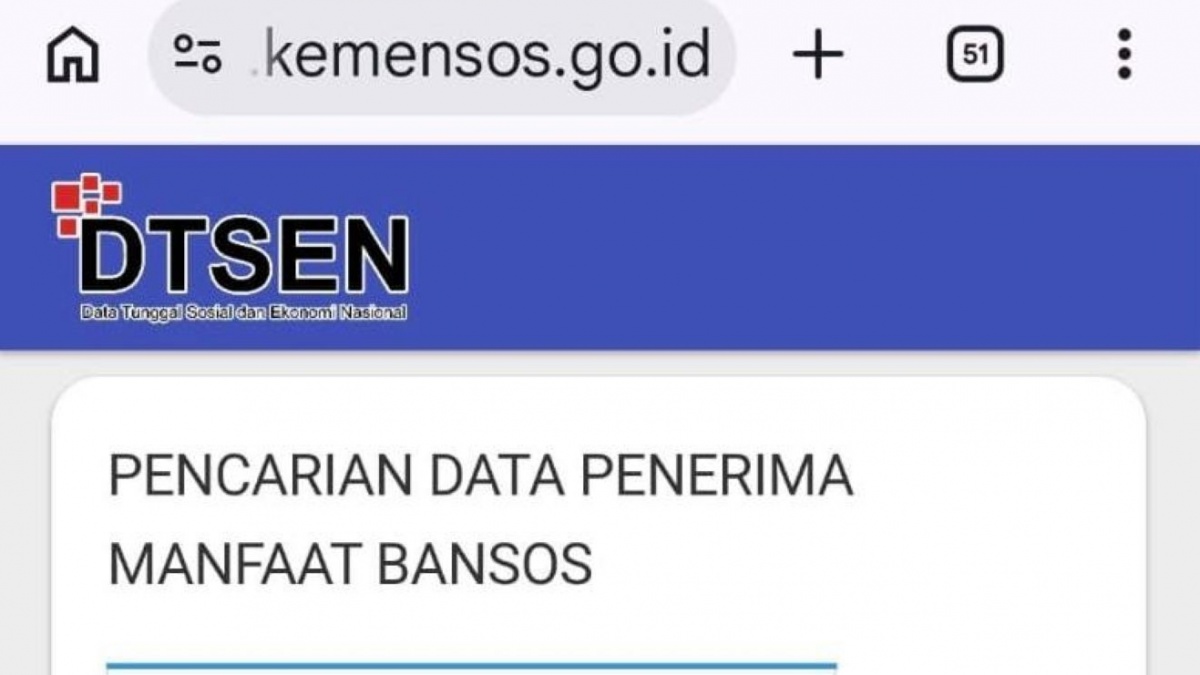 Pakai NIK, Cara Mudah Cek Bansos dan Desil DTSEN