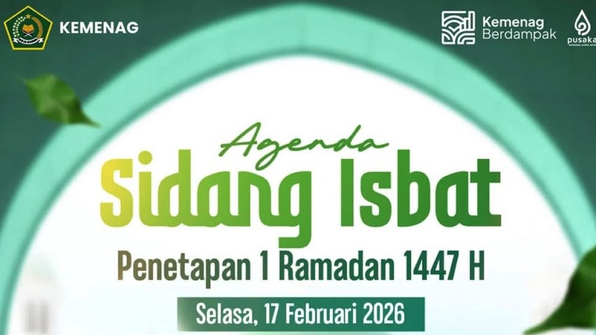 Hasil Sidang Isbat 2026 Diumumkan Jam Berapa? Ini Jadwal Resmi dari Kemenag