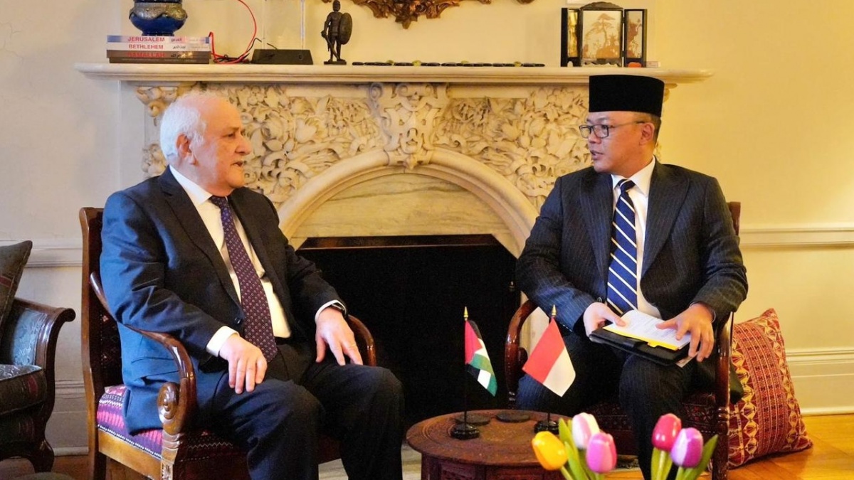 Bertemu Wakil Palestina di PBB, Menlu Sugiono Tegaskan Dukungan Indonesia