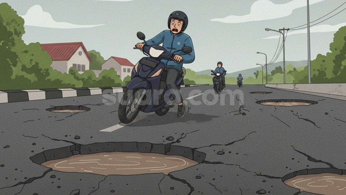 Jalan Berlubang di Jakarta, Siapa Bertanggung Jawab?