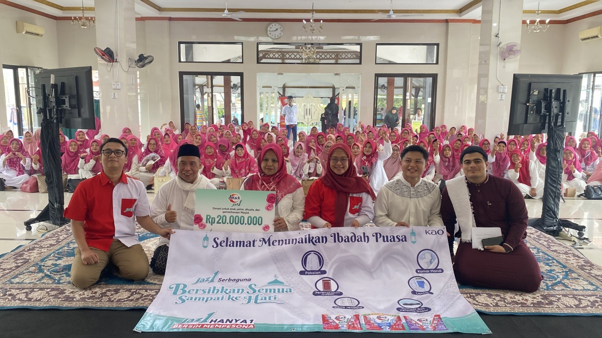 Sambut Ramadan Bermakna dengan Gerakan Bersih Masjid Bersama Attack Jaz1 Serbaguna