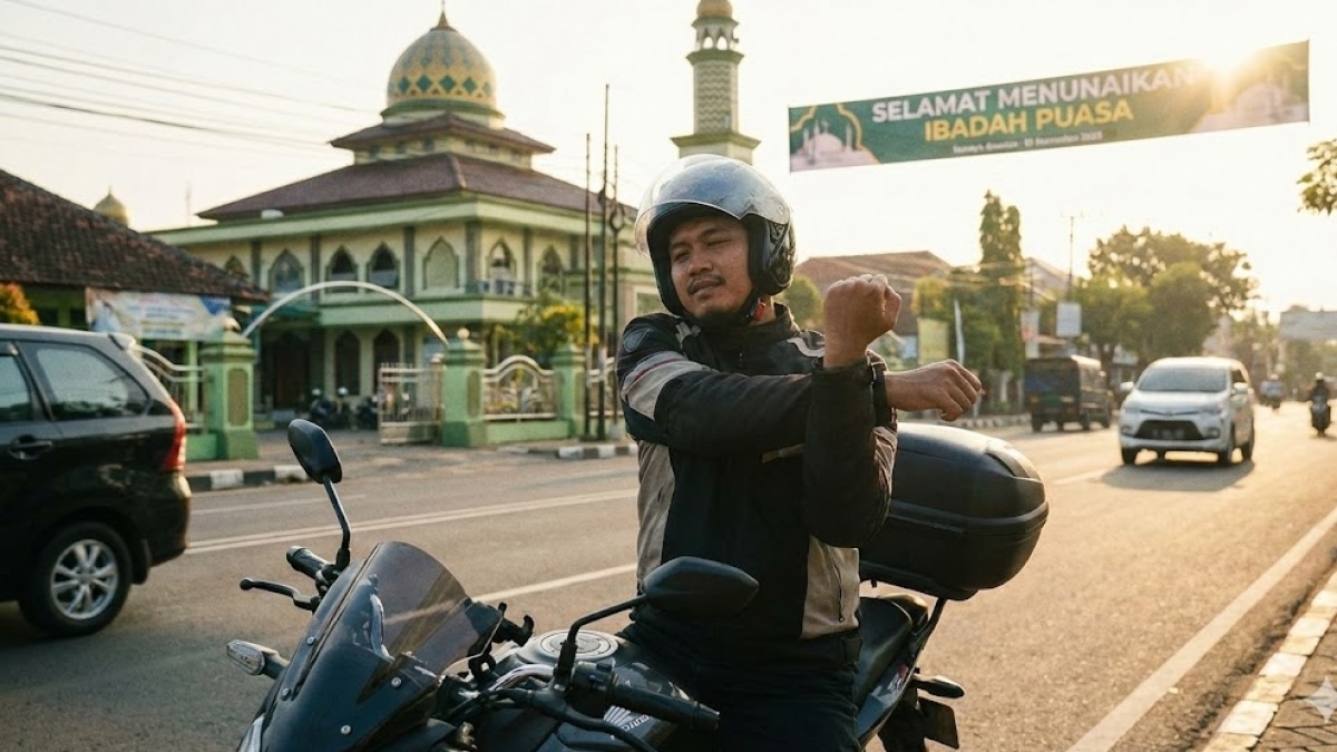 Sering Ngantuk Saat Riding di Bulan Puasa? Lakukan 3 Hal Simpel Ini Agar Tetap Aman