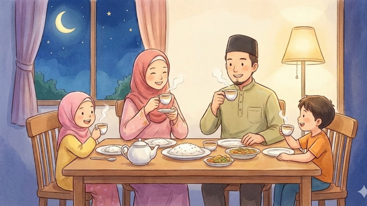 Apakah Minum Teh saat Sahur Bikin Cepat Haus?