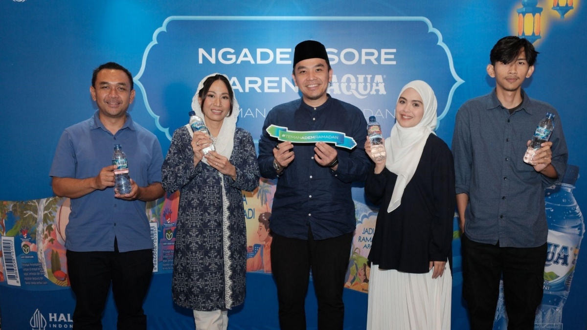Lewat #TemanAdemRamadan, Aqua Kampanyekan Puasa Lebih Adem dan Sabar