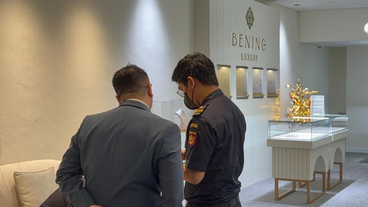 Modus Underinvoicing, Toko Emas Bening Luxury Disegel Bea Cukai