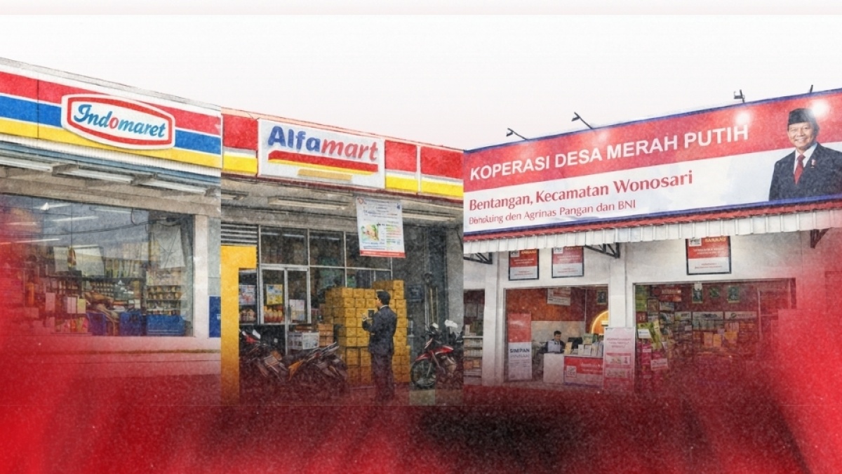 Alfamart-Indomaret Tak Boleh Ekspansi, Kopdes Merah Putih Prabowo Takut Tersaingi?