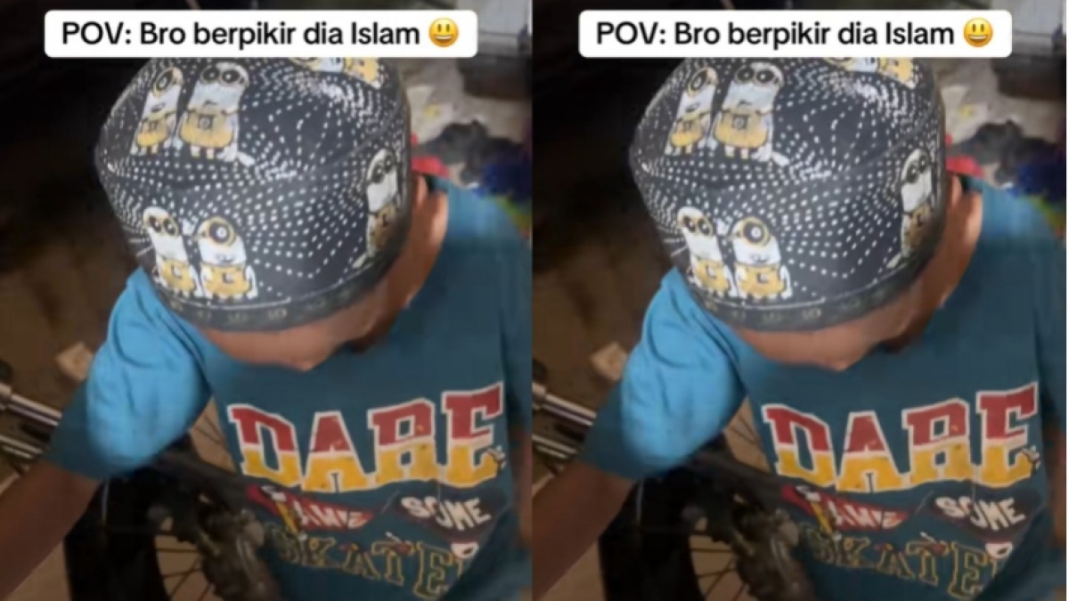 Viral Bocah Beragama Kristen Ikut Salat Tarawih 3 Hari Berurut-turut, Celetukannya Bikin Ngakak