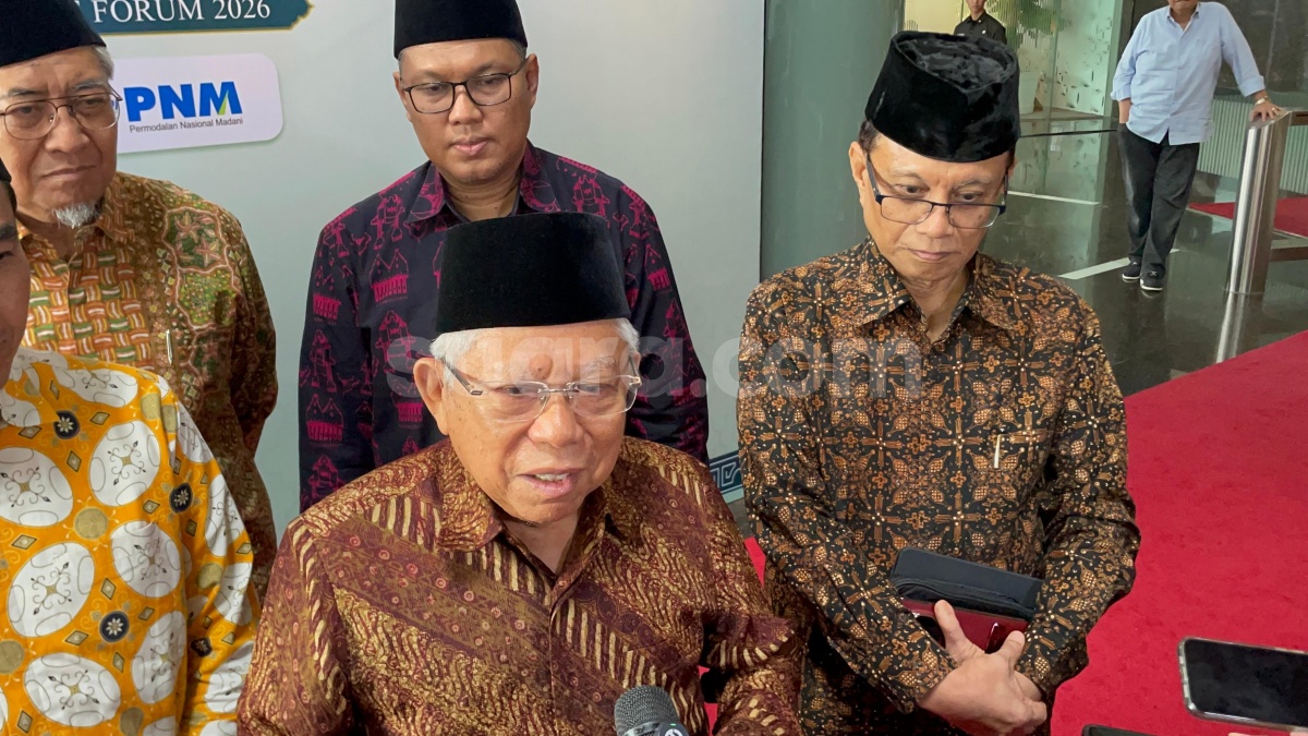 Ma'ruf Amin Respons Menkeu Purbaya soal Mahalnya Bank Syariah