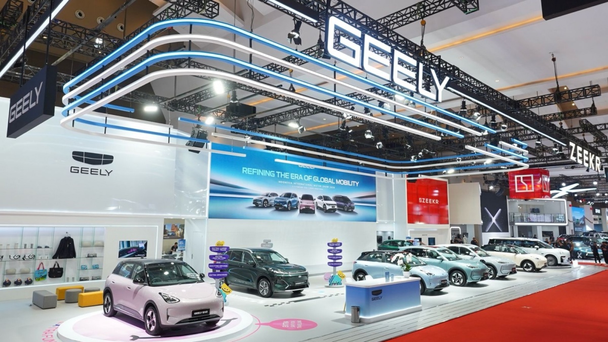 Penjualan Geely Group Melonjak Drastis di GIIAS 2026 Melalui Dominasi Mobil Listrik