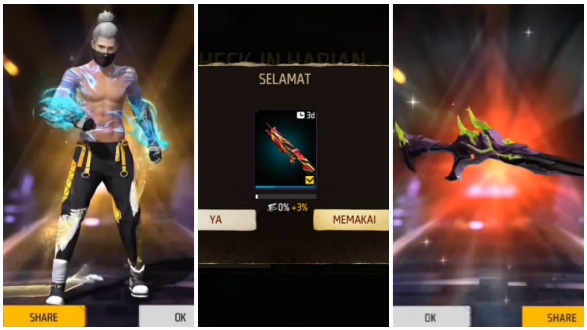 67 Kode Redeem FF Terbaru Aktif 26 Februari: Sikat Skin Trogon dan Mythos Fist