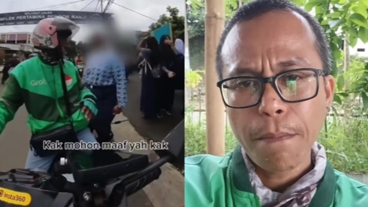 Tolak Penumpang Siswi Big Size Berujung Viral, Driver Ojol Ini Klarifikasi