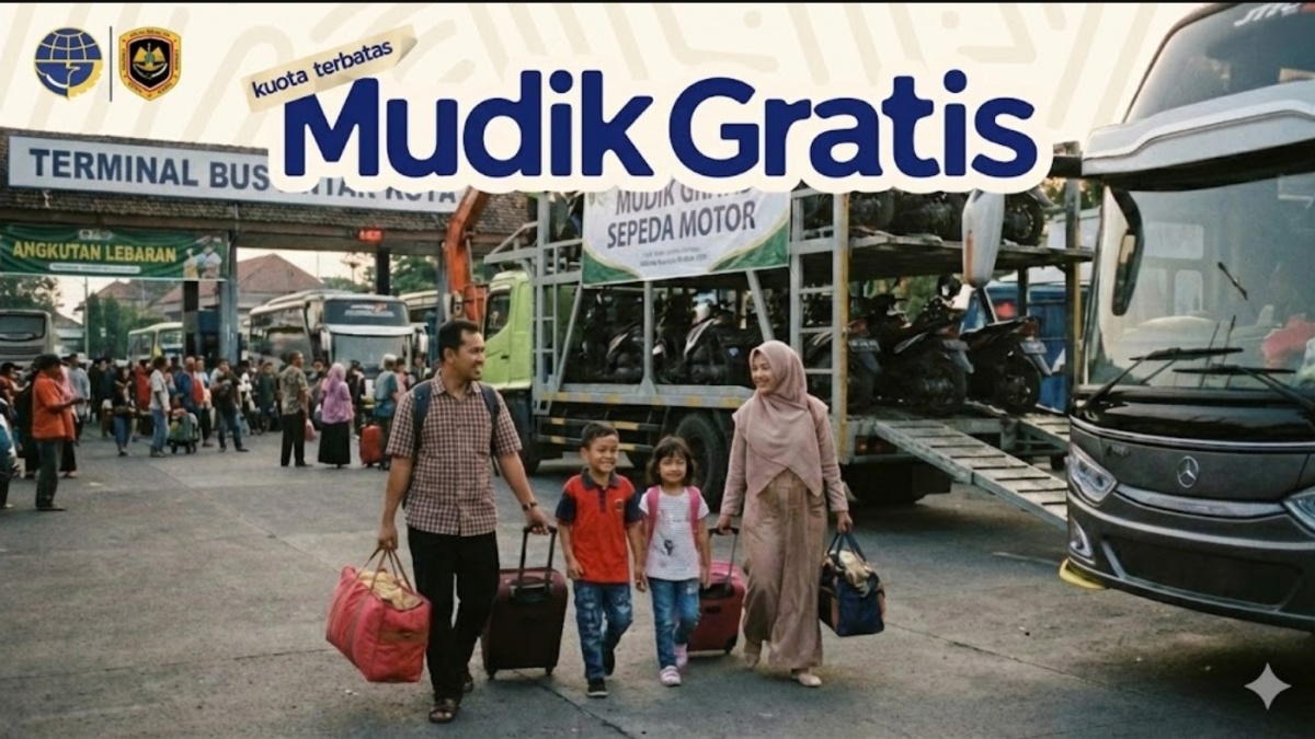 Dibuka Besok Pagi, Ini Link dan Cara Daftar Mudik Gratis 2026 Ditjen Hubdat