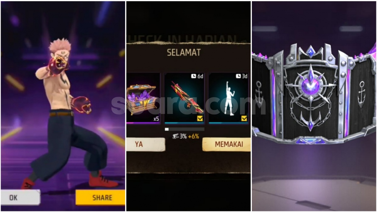 62 Kode Redeem FF Aktif Hari Ini 1 Maret: Klaim Beat Fist dan Harta Karun Ramadan