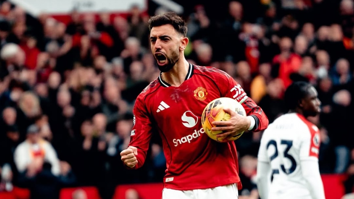 Manchester United Tutup Musim dengan Hajar Brighton 3-0, Bruno Fernandes Pecahkan Rekor Assist